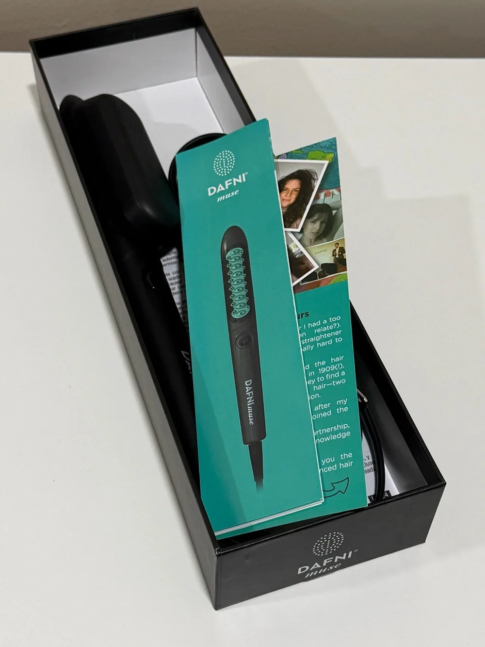 Dafni X Conair Hairstyling Hot Brush Model BCOO1DF Open Box